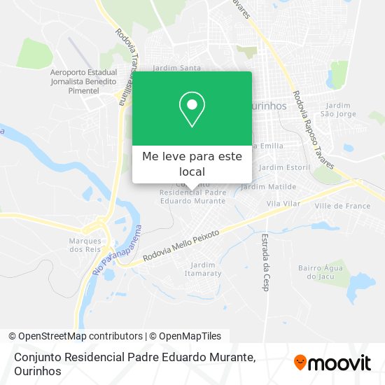 Conjunto Residencial Padre Eduardo Murante mapa