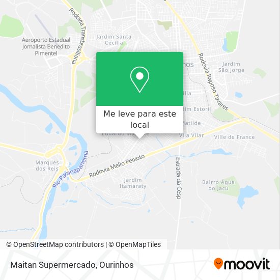 Maitan Supermercado mapa