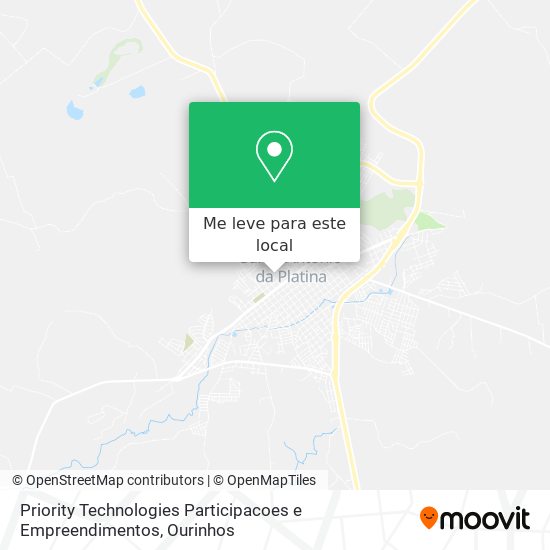Priority Technologies Participacoes e Empreendimentos mapa