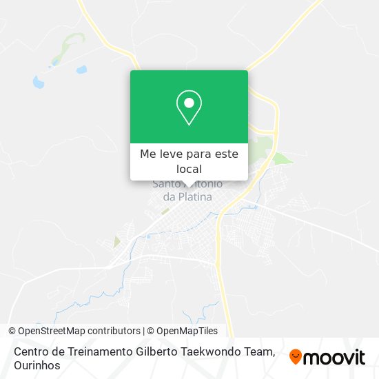 Centro de Treinamento Gilberto Taekwondo Team mapa
