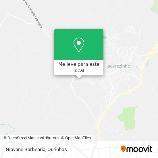 Giovane Barbearia mapa