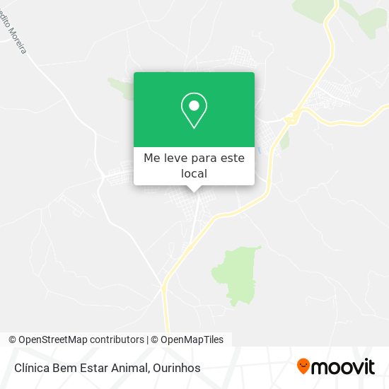 Clínica Bem Estar Animal mapa