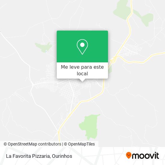 La Favorita Pizzaria mapa