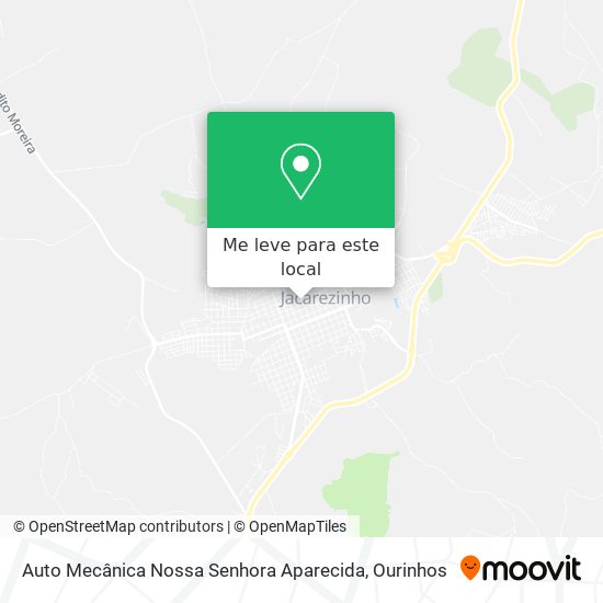 Auto Mecânica Nossa Senhora Aparecida mapa