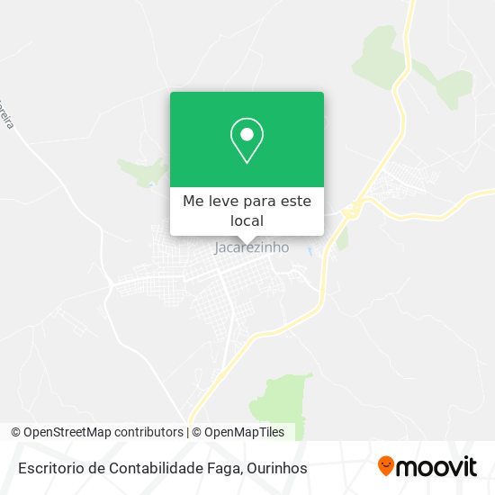 Escritorio de Contabilidade Faga mapa