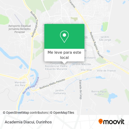 Academia Diacui mapa
