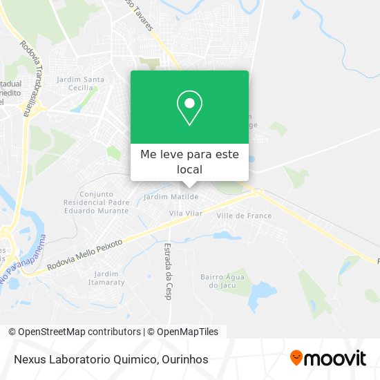 Nexus Laboratorio Quimico mapa