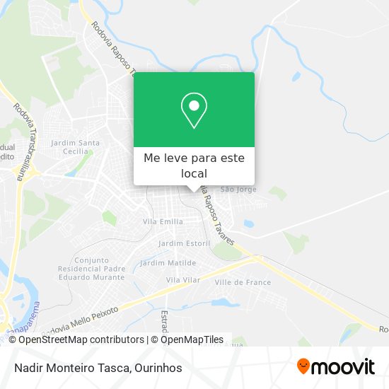 Nadir Monteiro Tasca mapa