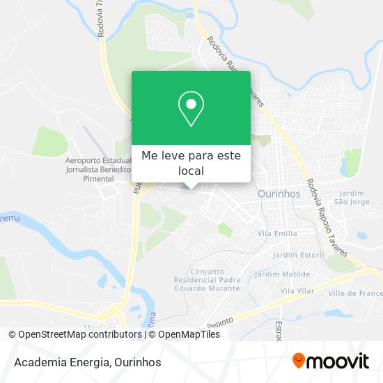 Academia Energia mapa