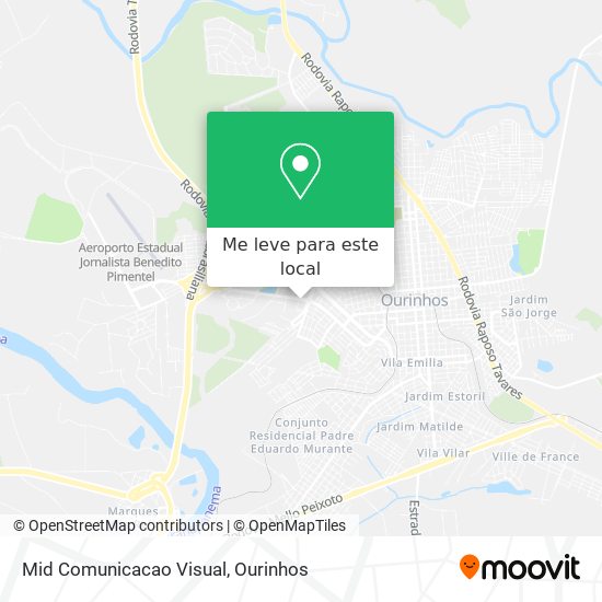 Mid Comunicacao Visual mapa