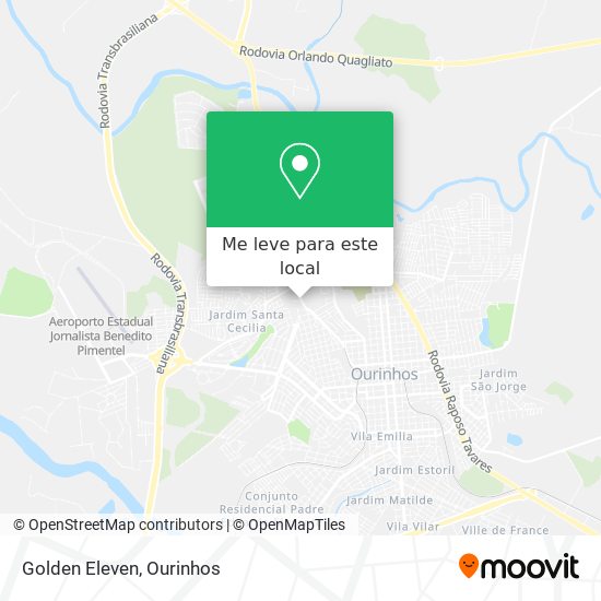 Golden Eleven mapa
