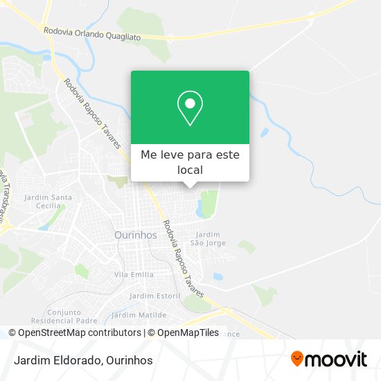 Jardim Eldorado mapa