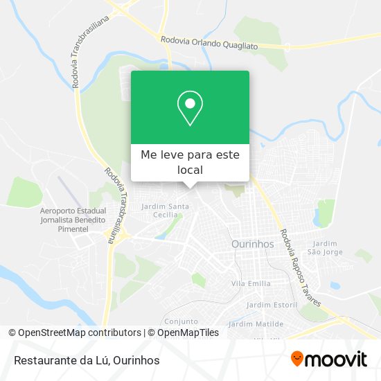 Restaurante da Lú mapa