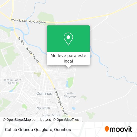 Cohab Orlando Quagliato mapa