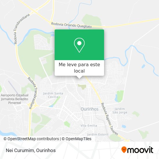 Nei Curumim mapa