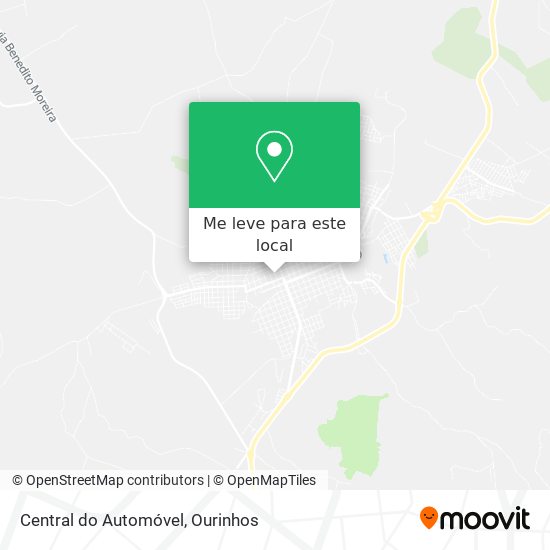 Central do Automóvel mapa