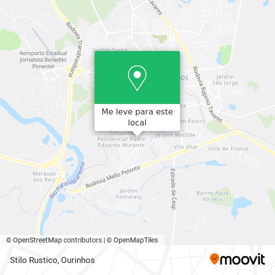 Stilo Rustico mapa