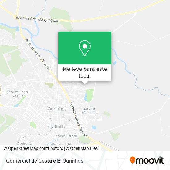 Comercial de Cesta e E mapa