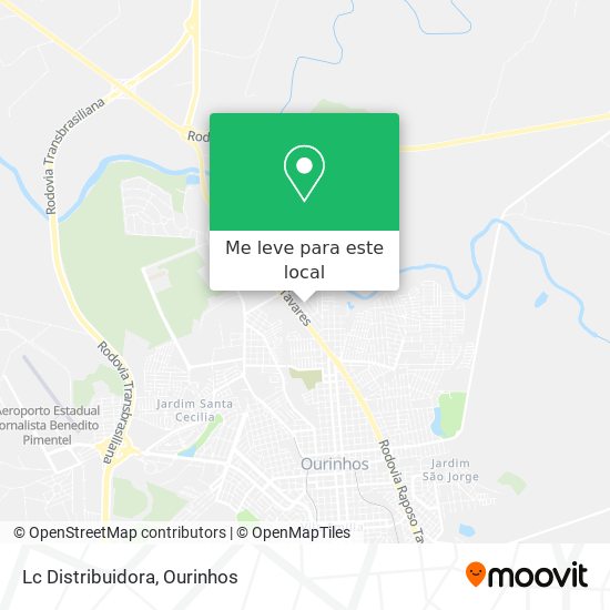 Lc Distribuidora mapa