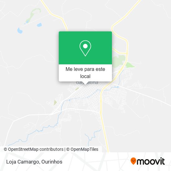 Loja Camargo mapa