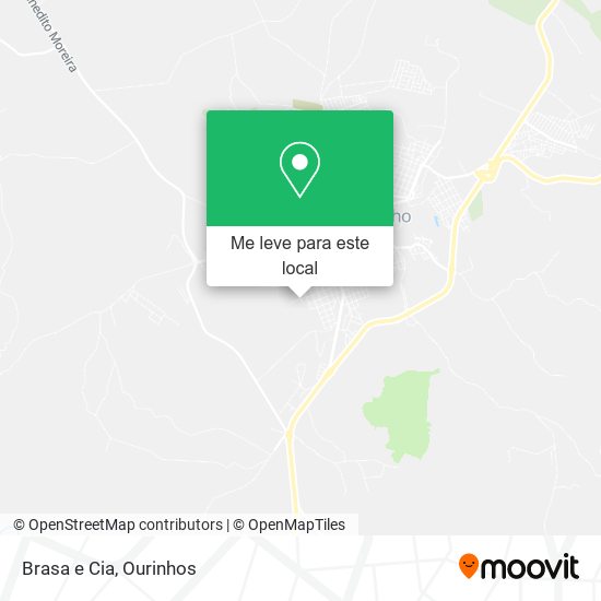 Brasa e Cia mapa