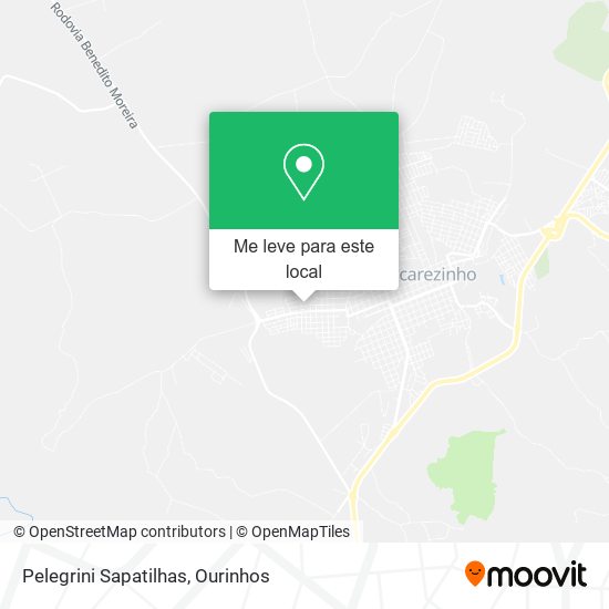 Pelegrini Sapatilhas mapa