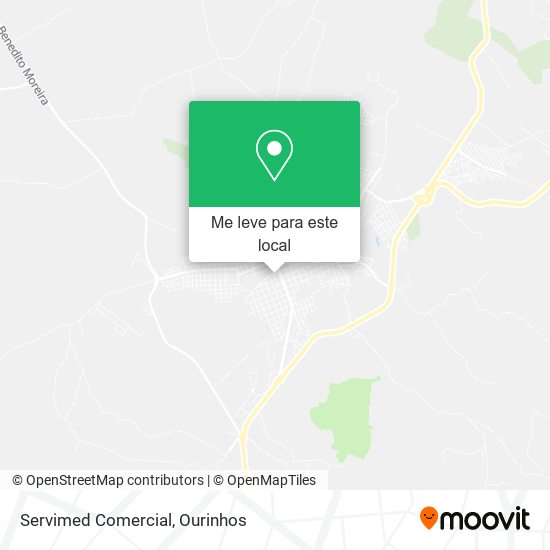 Servimed Comercial mapa