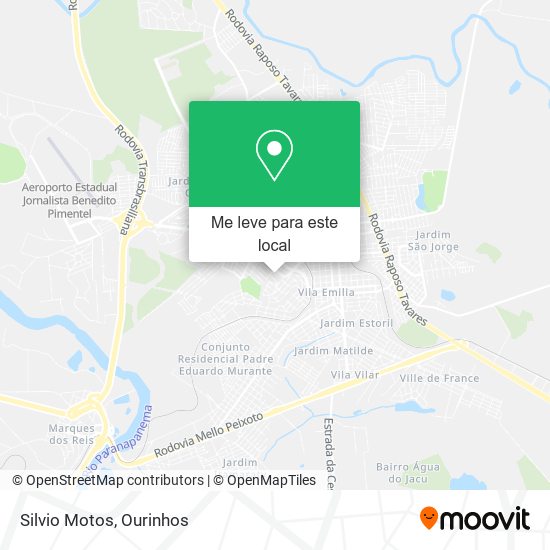 Silvio Motos mapa
