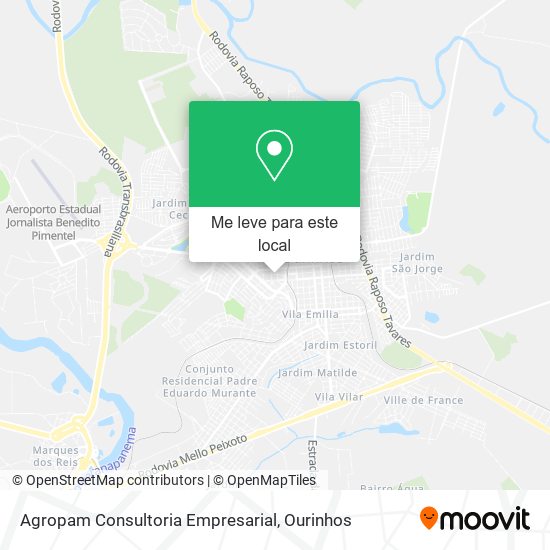 Agropam Consultoria Empresarial mapa