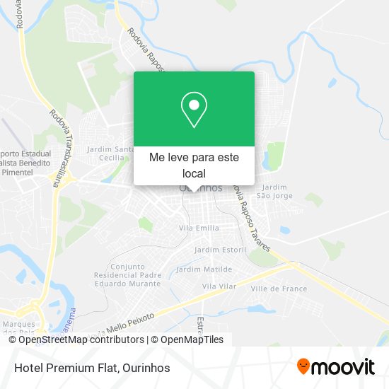 Hotel Premium Flat mapa
