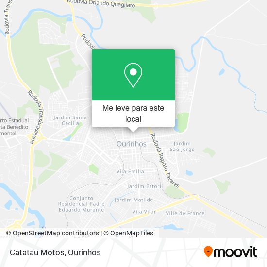 Catatau Motos mapa