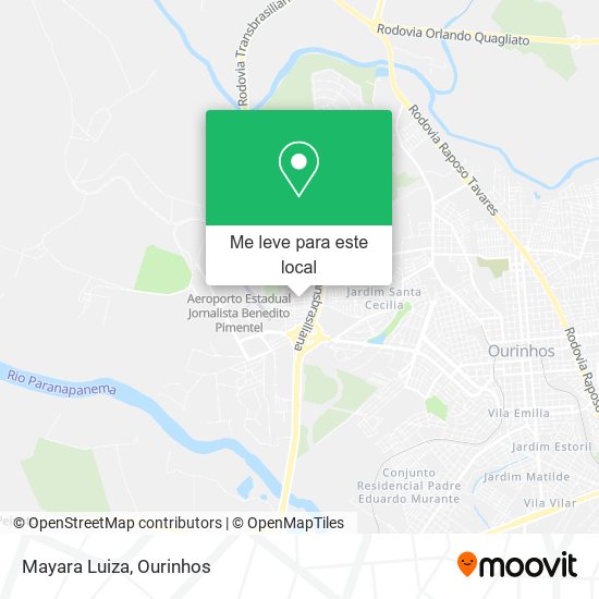 Mayara Luiza mapa