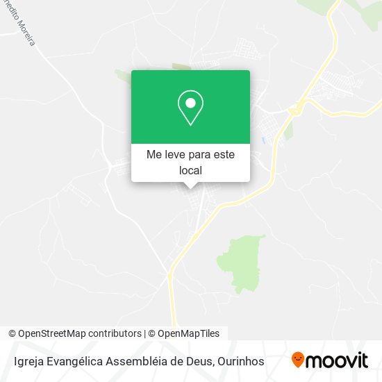 Igreja Evangélica Assembléia de Deus mapa