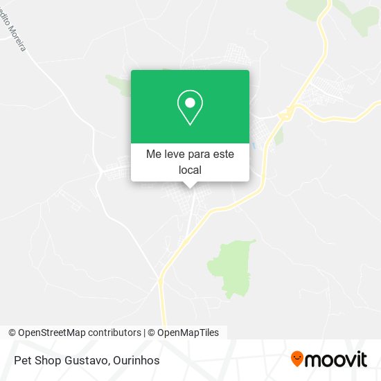 Pet Shop Gustavo mapa