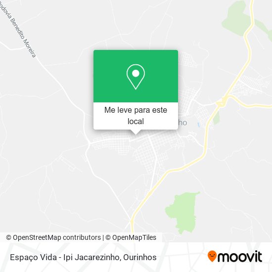 Espaço Vida - Ipi Jacarezinho mapa