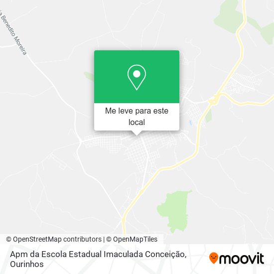 Apm da Escola Estadual Imaculada Conceição mapa