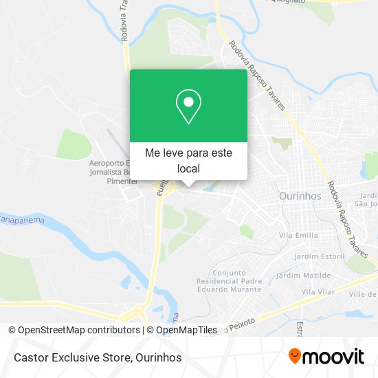 Castor Exclusive Store mapa