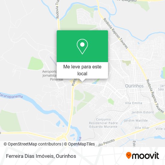 Ferreira Dias Imóveis mapa