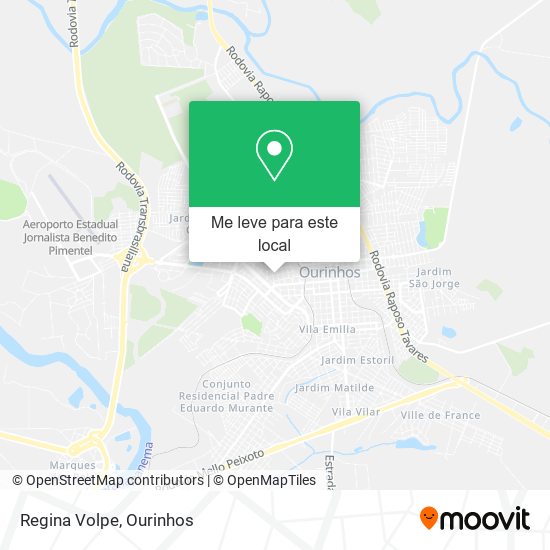 Regina Volpe mapa