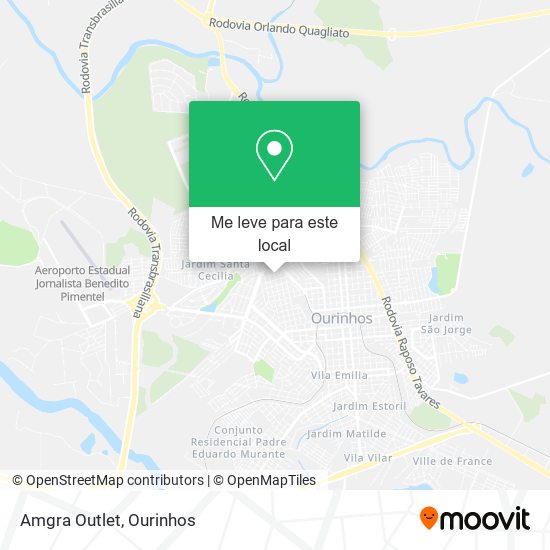 Amgra Outlet mapa
