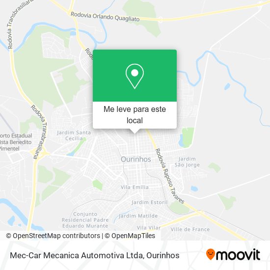 Mec-Car Mecanica Automotiva Ltda mapa