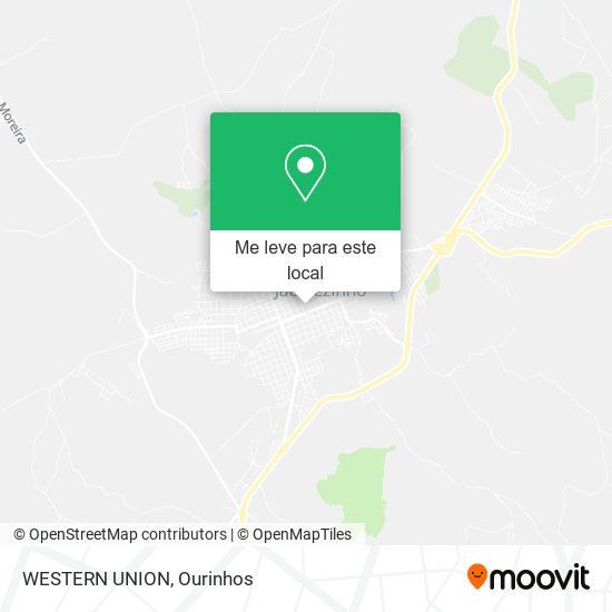 WESTERN UNION mapa