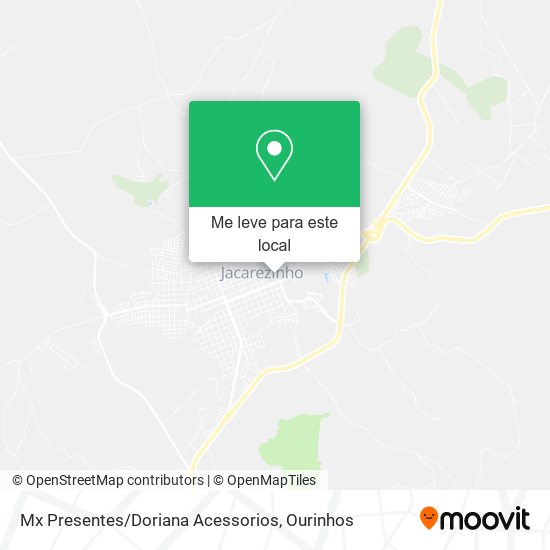 Mx Presentes / Doriana Acessorios mapa