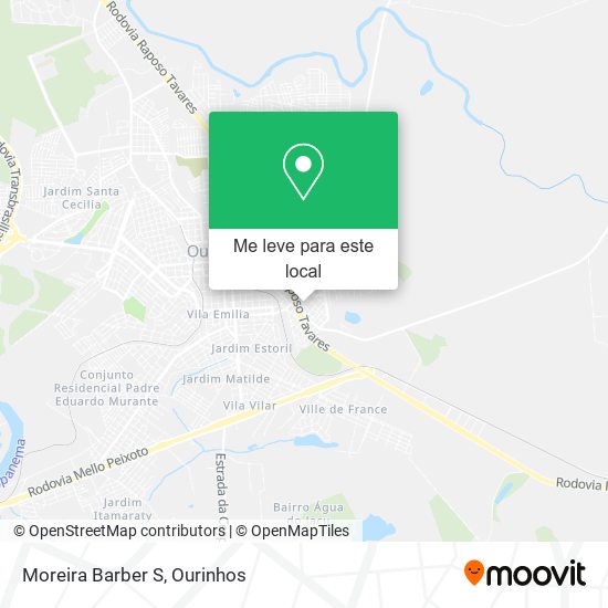 Moreira Barber S mapa