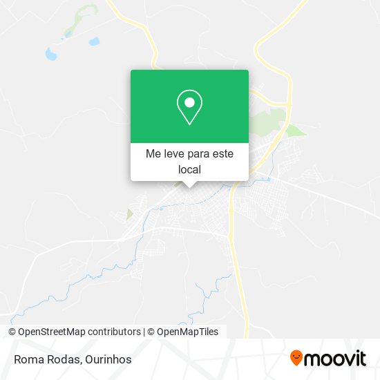 Roma Rodas mapa