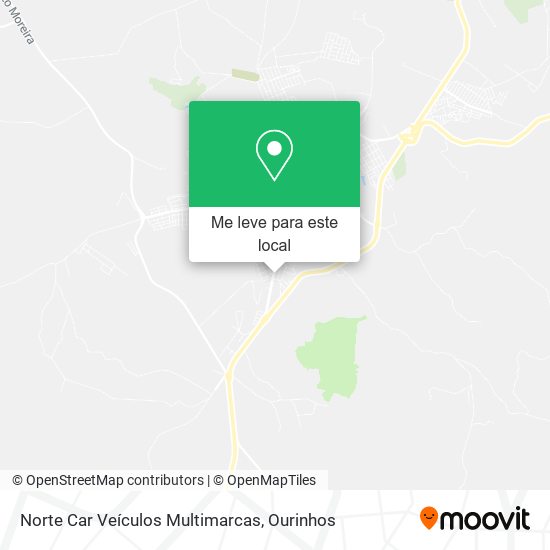 Norte Car Veículos Multimarcas mapa