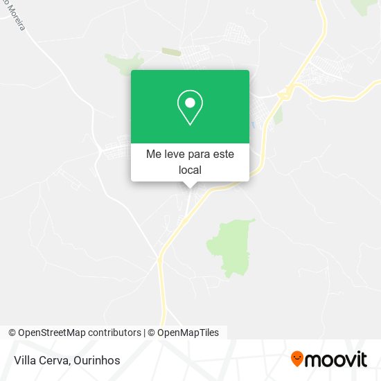 Villa Cerva mapa