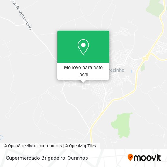 Supermercado Brigadeiro mapa