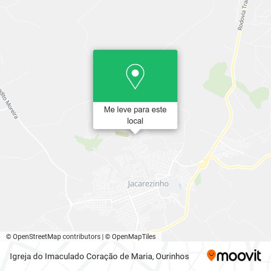 Igreja do Imaculado Coração de Maria mapa