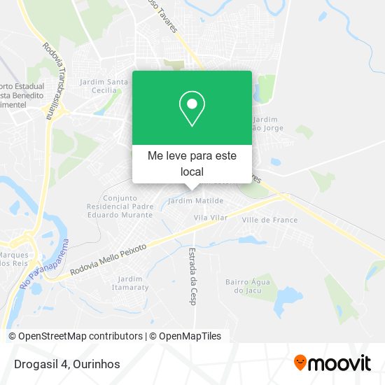 Drogasil 4 mapa